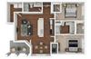 B1 3d Floor Plan, Retreat at the Flatirons, Broomfield, CO 80020 B1 3d Floor Plan, Retreat at the Flatirons, Broomfield, CO 80020